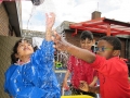 Yellow Class water play cooperation